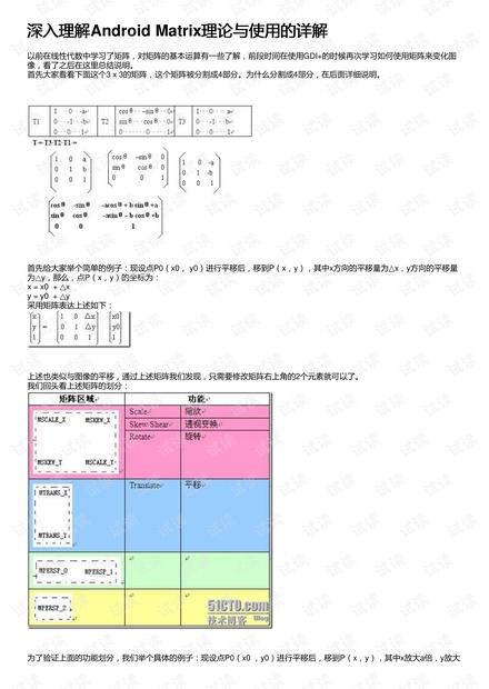 解析矩阵文案的含义与应用