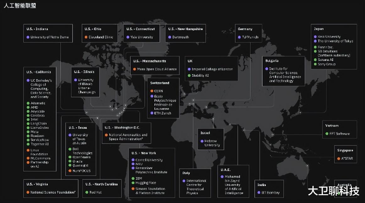 全球AI实验室分布地图：揭秘世界各地人工智能研发中心及最新进展