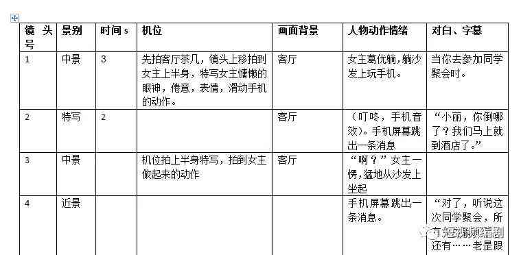 画分镜头脚本：必要元素与软件工具指南