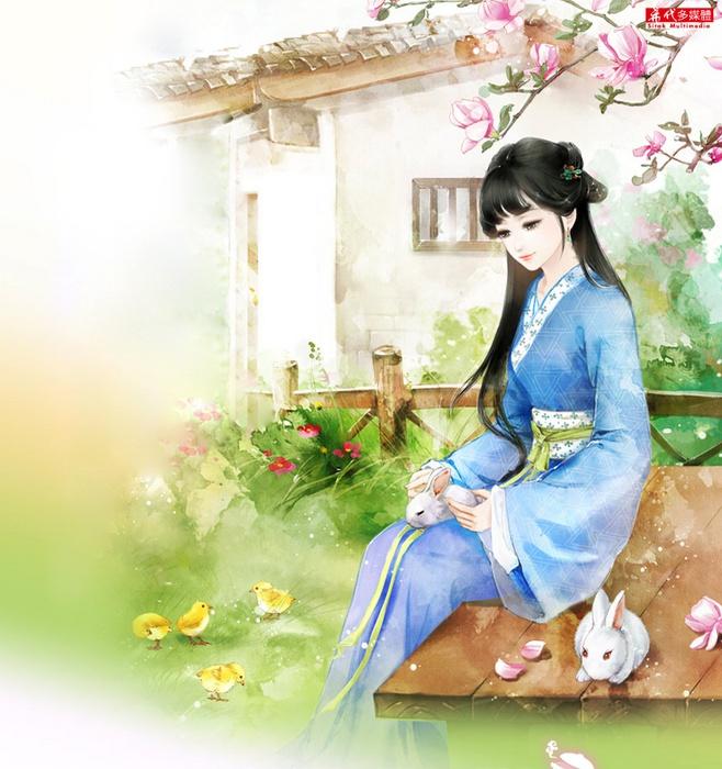 国风美女AI创作：头像与绘画欣赏