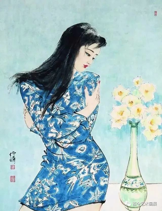 国风美女绘画艺术鉴赏：传统与现代交融之美全解析