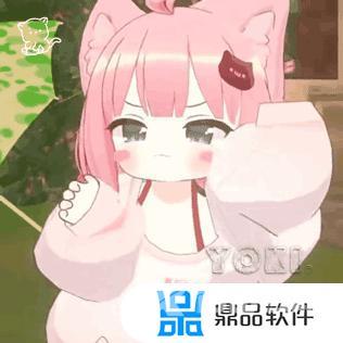 猫娘表情包：可爱跳舞FF14二次元猫娘表情包