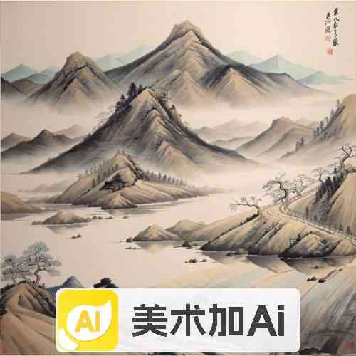 AI国展山水画的创作步骤详解