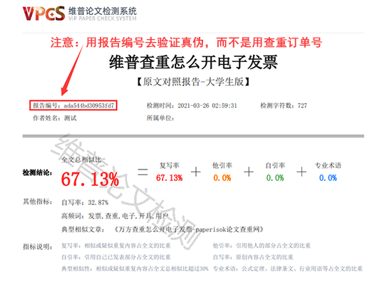 维普论文检测报告包括ai率吗